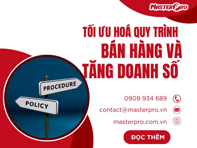 Tối ưu hoá quy trình bán hàng và tăng doanh số