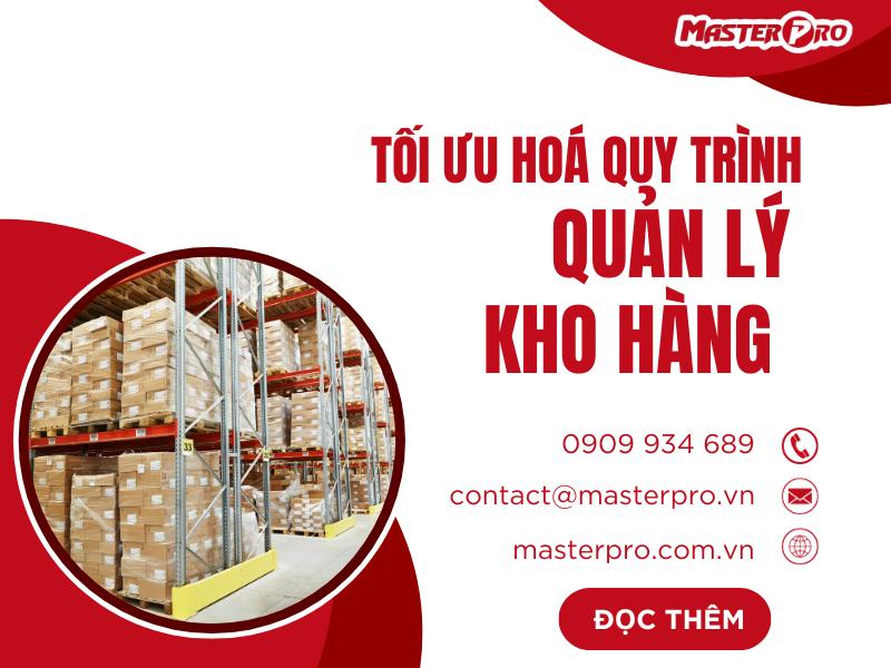 Tối ưu hoá quy trình quản lý kho hàng